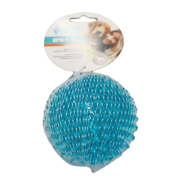 Pelota Chica Goma Con Pinchos Chica Azul