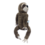 Peluche Perezoso Para Perros Con Chifle