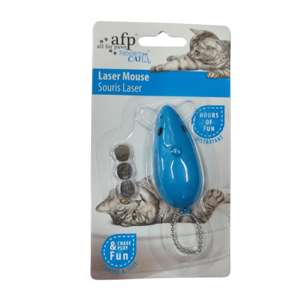 Laser Con Forma de Raton Color Fucsia (Pilas Incluidas)