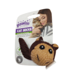 Juguete Para Gato Cara De Mono Con Cascabel