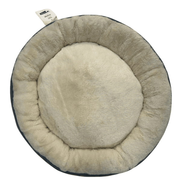 Cuna Redonda 60 cm Escocesa Azul