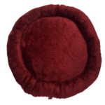 Cuna Piel De Sol Redonda 60 cm Bordeaux