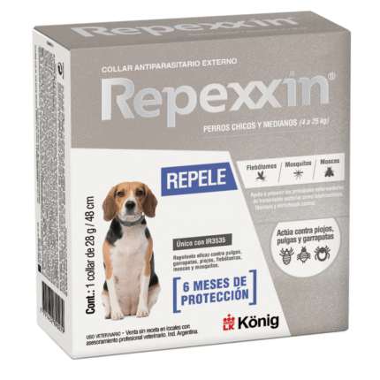 Collar Antipulgas Repexxin 4 a 25Kg