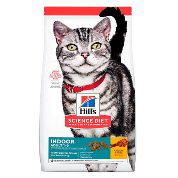 Hills Gato Adulto Indoor 1-6 Años 1,6 Kg