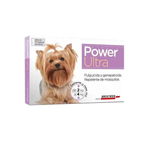 Pipeta Power Perro De 2 a 4 Kg