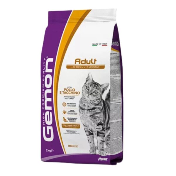 Gemon Gato Adulto Pollo y Pavo 7 Kg