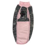 Patagonia Doble Polar Corazones Gris Talle 5