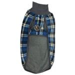 Patagonia Doble Polar Cuadros Azul Talle 6