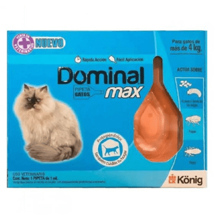 Pipeta Antiparasitaria Para Gatos Max +4 Kg