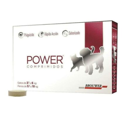 Power Comprimidos Perros 5-10Kg y Gatos 3-6Kg