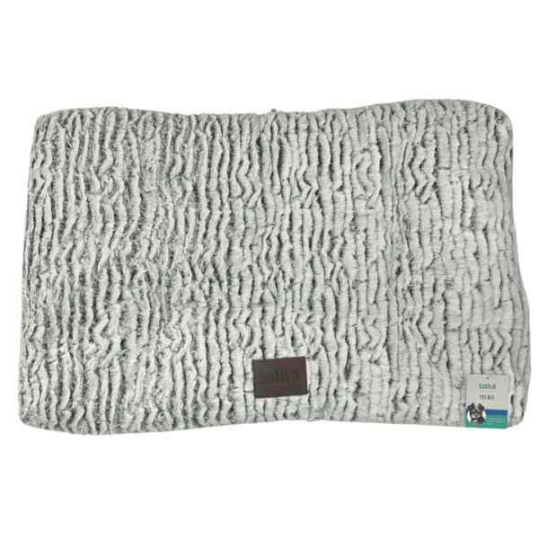 Cuna Sativa Gris Peludita 76 x 48 x 7,5 cm