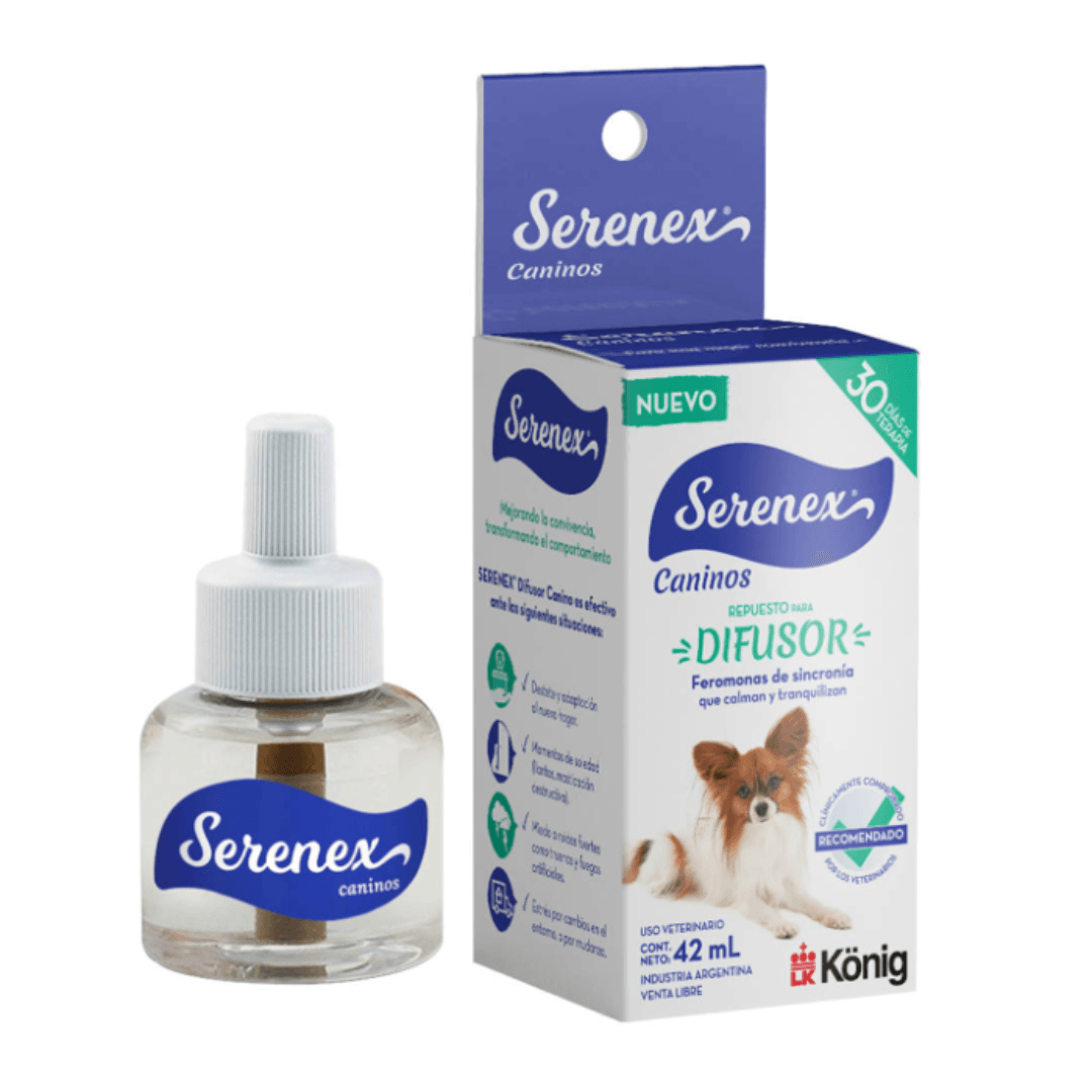 Serenex.png Serenex Canino Repuesto para Difusor x 42 ml - Imagen 1