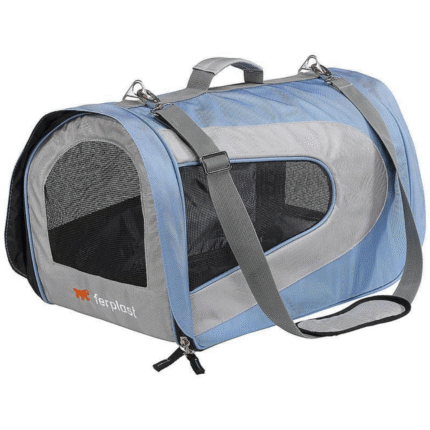 Bolso Celeste Para Viaje Ferplast 52X30X30