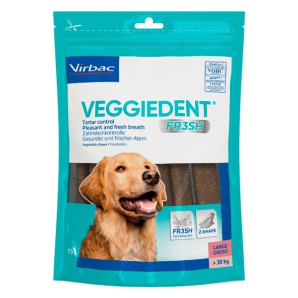 Veggiedent Fresh Large 30 Kg x15 Unidades