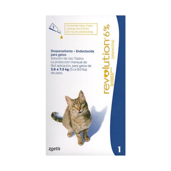Revolution Gatos De 2,6 A 7,5 Kg