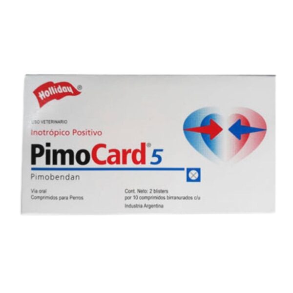 Pimocard 5 Pimobendan Holliday 5 mg