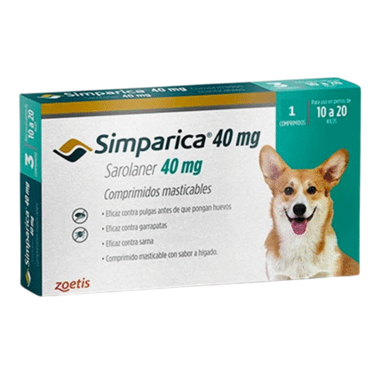 Tableta Antiparasitaria Para Perros De 10 a 20 Kg