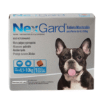 Tableta Antiparasitaria Para perros Nexgard De 4 a 10 Kg