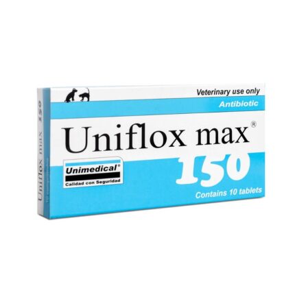 Uniflox Max Enrofloxacina 150 Mg Laboratorio Unimedical