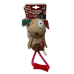 Peluche Perro Con Chifle Con Agarre de Goma