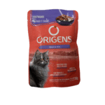 Sobre De Alimento Origens Bola De Pelo Para Gatos Castrados Sabor Pollo Y Carne 85 Grs