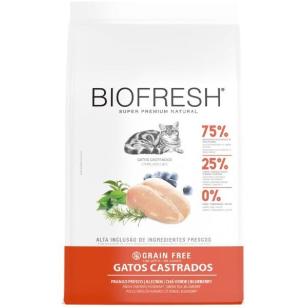 Biofresh Gato Adulto Castrado Sabor Pollo 7,5 kg