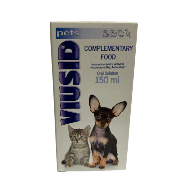 Viusid Inmunomodulador Y Antiviral Para Perros Y Gatos Frasco 150 Ml