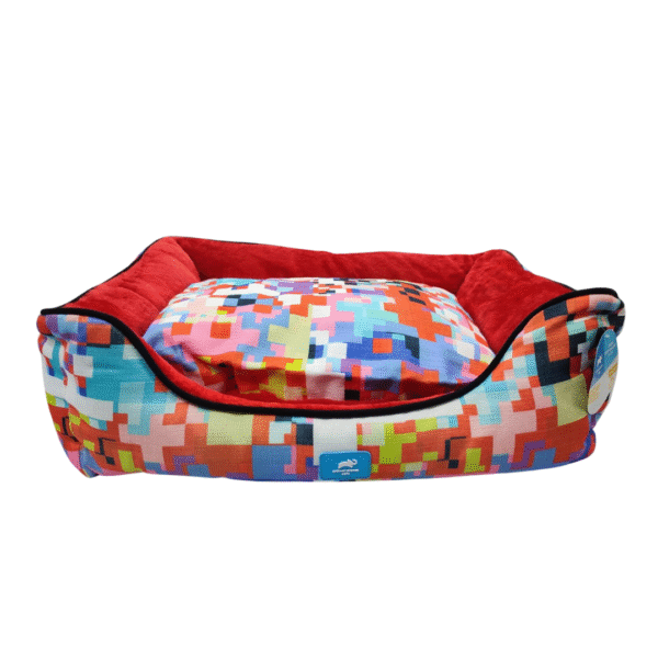 Cuna Animal Planet Roja Con Diseño Desmontable El Almohadon Y La Cuna 60x50x17