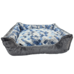 Cuna Animal Planet Gris Con Diseño Desmontable El Almohadon Y La Cuna 70x60x21