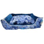 Cuna Animal Planet Azul Con Diseño Desmontable El Almohadon Y La Cuna 70x60x20