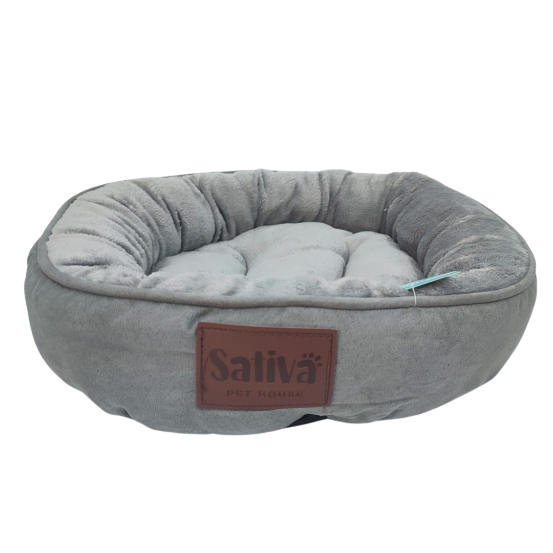 sat002.png Cuna Sativa Color Gris 46x14 cm - Imagen 1